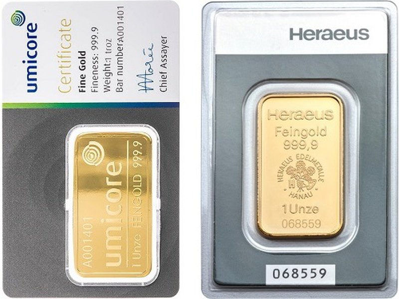 How Much Would A Gold Bar Cost