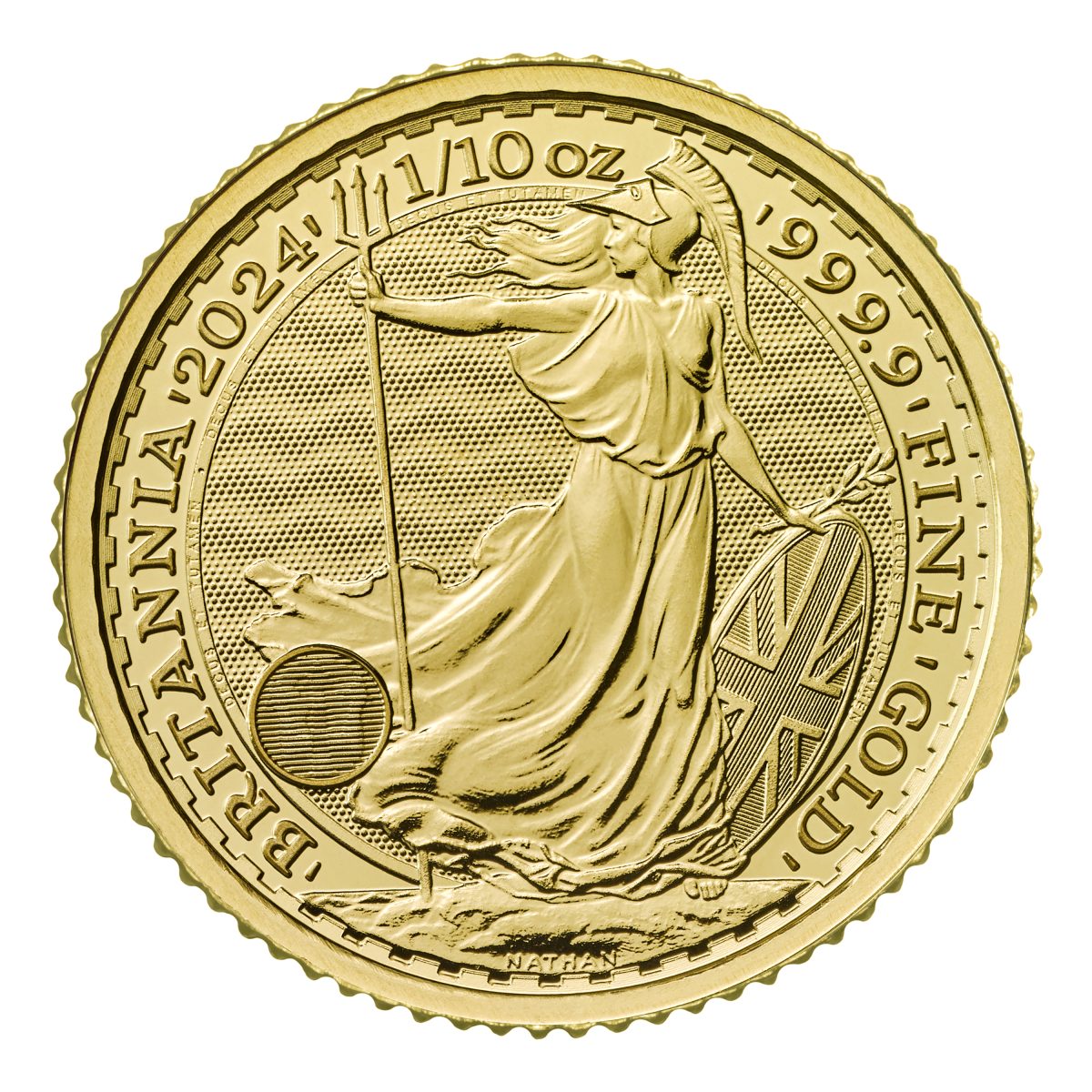 2024 King Charles III Gold Britannia 1/2oz Coin