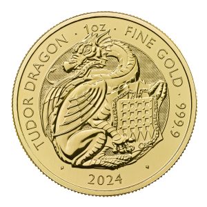 Tudor Dragon 1oz gold coin