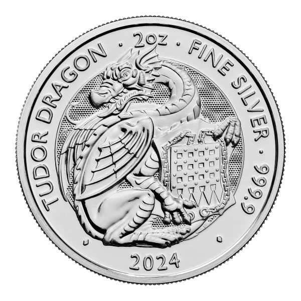 2024 Silver Tudor Beasts Dragon