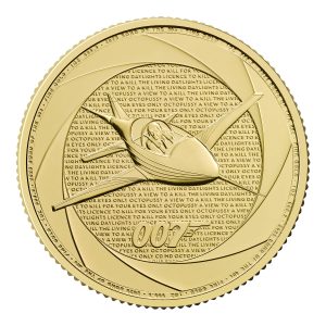 Bond of the 1980s 1oz gold coin