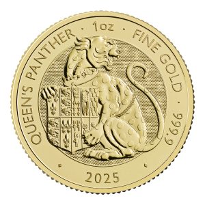 Tudor Queen's Panther 1oz gold coin