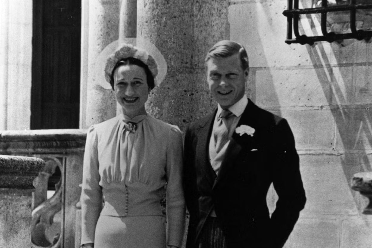 Duke of Windsor and Mrs Wallis Simpson