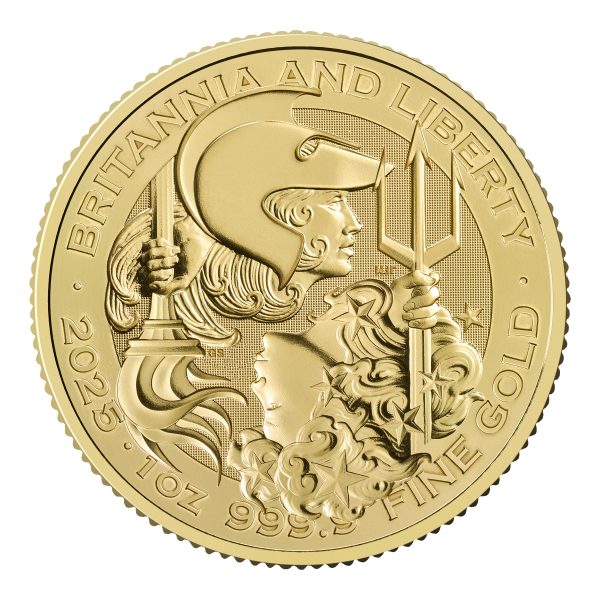 2025 Liberty and Britannia gold coin